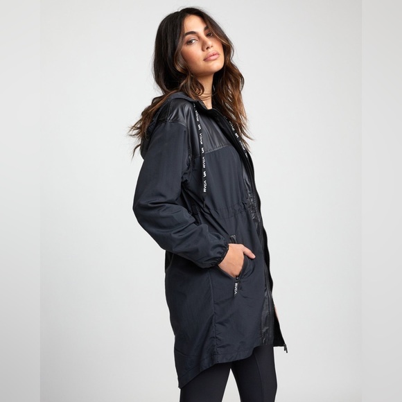🖤RVCA Matte Shine Parka🖤 - Picture 7 of 16